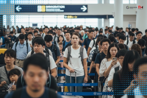 ファストトラックサービスを利用しないとベトナム入国時に待ち時間が長くなる