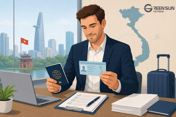 Vietnam temporary residence card