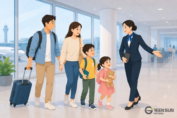 Smoothly Clear Immigration at Ho Chi Minh City Airport with Children