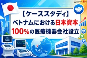 【ケーススタディ】ベトナムにおける日本資本100％の医療機器会社設立