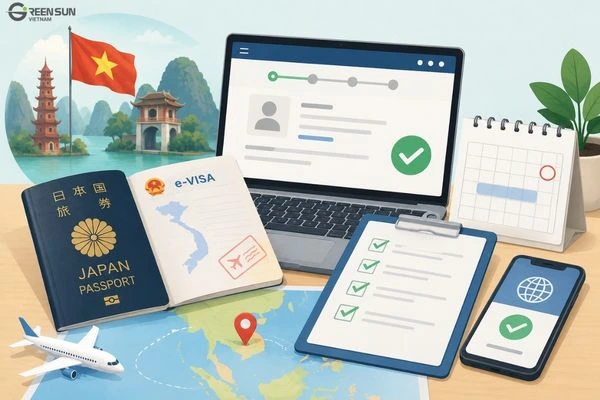 Intro Image - Vietnam tourist visa requirements for Japanese travelers planning a three-month stay