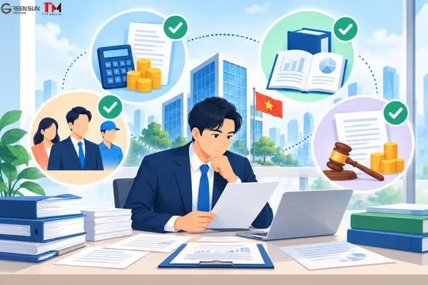 Business suspension dissolution Vietnam